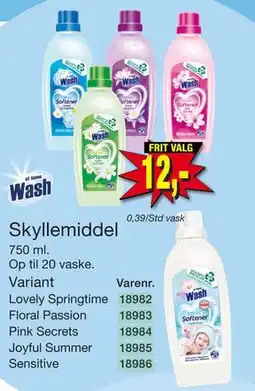 Harald Nyborg Skyllemiddel, DKK 12 tilbud