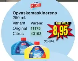 Harald Nyborg Opvaskemaskinerens, DKK 8.95 tilbud