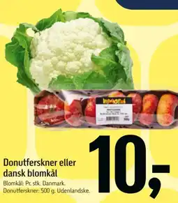 Føtex Donutferskner eller dansk blomkål tilbud