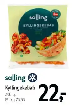 Føtex Salling kyllingekebab tilbud