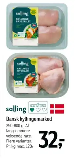 Føtex Dansk kyllingemarked tilbud