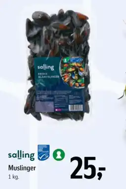Føtex Salling muslinger tilbud