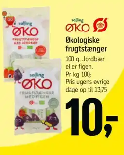 Føtex Økologiske frugtstænger tilbud