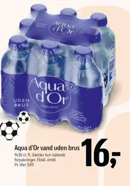 Føtex Aqua d'Or vand uden brus tilbud