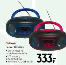 Føtex Denver denver boombox tilbud