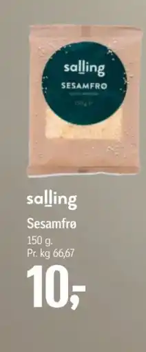 Føtex Salling sesamfrø tilbud