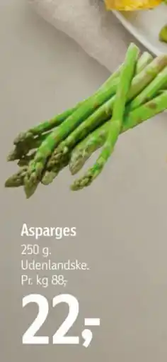 Føtex Asparges tilbud