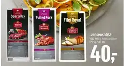 Føtex Jensens BBQ, DKK 40 tilbud