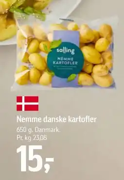 Føtex Nemme danske kartofler, DKK 15 tilbud