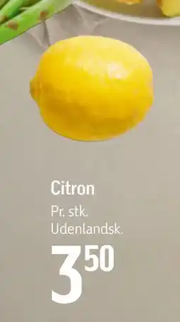 Føtex Citron, DKK 3.5 tilbud
