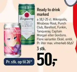 Føtex Ready to drink marked, DKK 50 tilbud