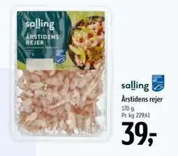 Føtex Årstidens rejer, DKK 39 tilbud