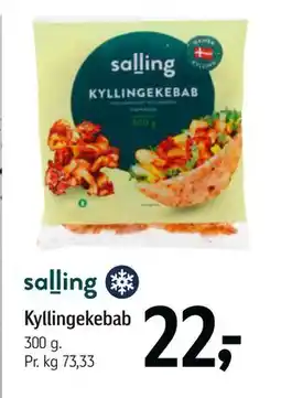 Føtex Kyllingekebab, DKK 22 tilbud
