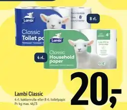 Føtex Lambi Classic, DKK 20 tilbud