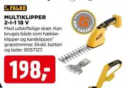 jem & fix MULTIKLIPPER 2-I-1 18 V, DKK 198 tilbud