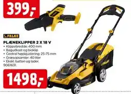 jem & fix PLÆNEKLIPPER 2 X 18 V, DKK 1498 tilbud