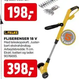jem & fix FLISERENSER 18 V, DKK 398 tilbud