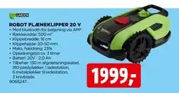 jem & fix ROBOT PLÆNEKLIPPER 20 V, DKK 1999 tilbud
