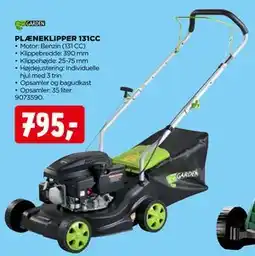 jem & fix PLÆNEKLIPPER 131CC, DKK 795 tilbud