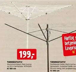 jem & fix TØRRESTATIV, DKK 199 tilbud