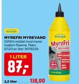jem & fix MYREFRI MYREVAND tilbud
