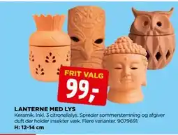 jem & fix LANTERNE MED LYS, DKK 99 tilbud