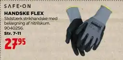 jem & fix HANDSKE FLEX, DKK 27.95 tilbud
