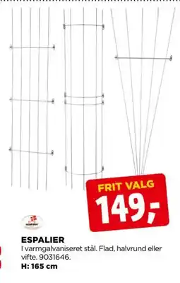 jem & fix ESPALIER, DKK 149 tilbud