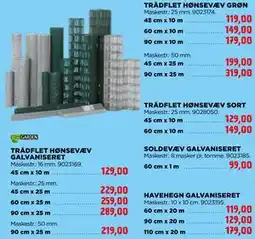 jem & fix HAVEHEGN GALVANISERET tilbud