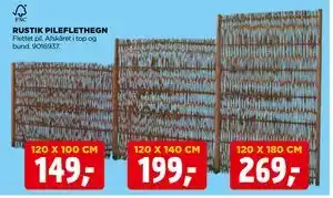 jem & fix RUSTIK PILEFLETHEGN tilbud