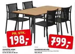 jem & fix HAVESTOL WIEN, DKK 198 tilbud