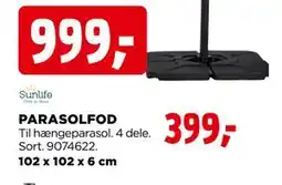 jem & fix PARASOLFOD, DKK 399 tilbud