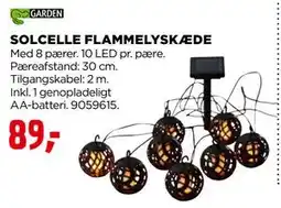 jem & fix SOLCELLE FLAMMELYSKÆDE, DKK 89 tilbud