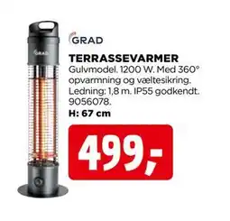 jem & fix TERRASSEVARMER, DKK 499 tilbud