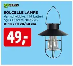 jem & fix SOLCELLE LAMPE, DKK 49 tilbud