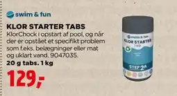 jem & fix KLOR STARTER TABS, DKK 129 tilbud