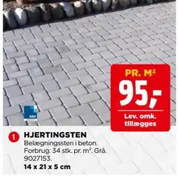 jem & fix HJERTINGSTEN, DKK 95 tilbud