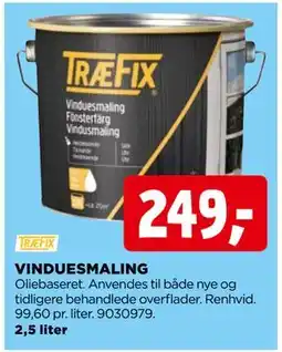 jem & fix VINDUESMALING, DKK 249 tilbud