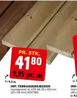 jem & fix IMP. TERRASSEBRÆDDER, DKK 41.8 tilbud