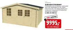 jem & fix BJÆLKEHYTTE BENNY, DKK 9995 tilbud