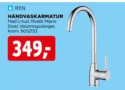 jem & fix HÅNDVASKARMATUR, DKK 349 tilbud