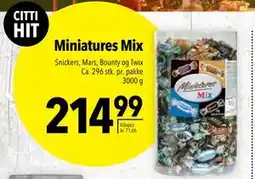 Citti Miniatures Mix, DKK 214.99 tilbud