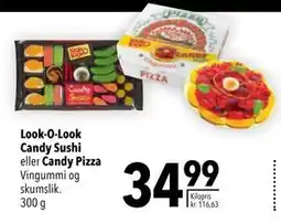 Citti Look-O-Look Candy Sushi eller Candy Pizza, DKK 34.99 tilbud