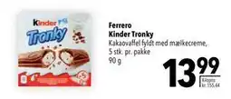 Citti Ferrero Kinder Tronky, DKK 13.99 tilbud