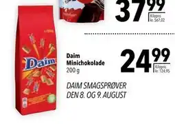 Citti Daim Minichokolade, DKK 24.99 tilbud