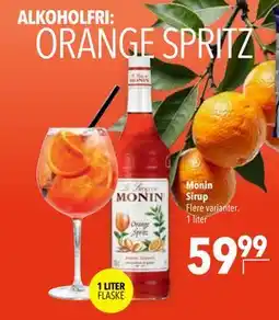 Citti Monin Sirup, DKK 59.99 tilbud
