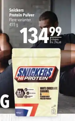 Citti Snickers Protein Pulver, DKK 134.99 tilbud