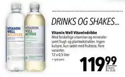 Citti Vitamin Well Vitamindrikke, DKK 119.99 tilbud