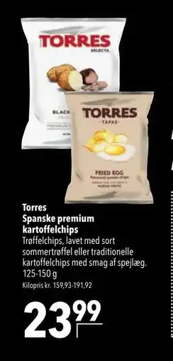 Citti Torres Spanske premium kartoffelchips, DKK 23.99 tilbud