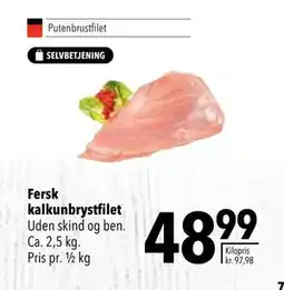 Citti Fersk kalkunbrystfilet, DKK 48.99 tilbud